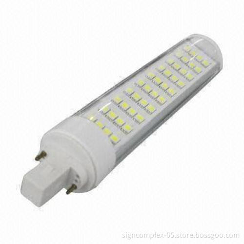G24 LED Bulb, Uses High-thermal Conductivity Aluminum Alloy Housing 6063
